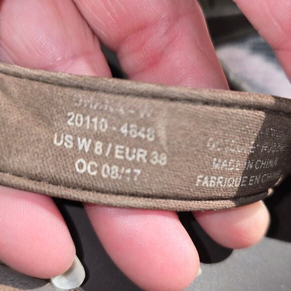 Olukai Brown Flip Flops Womans Size 8 - Picture 5 of 5